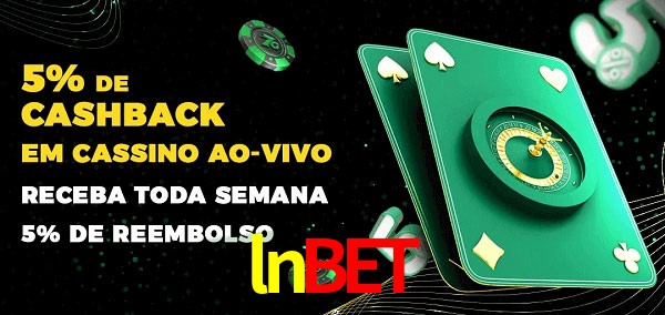 Promoções do cassino ao Vivo lnbet